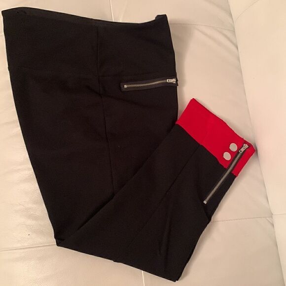 Athena Marie High Rise Leggings Pants Size L - Picture 12 of 12